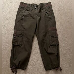 Cabi Olive Green Cargo Pants Size 6